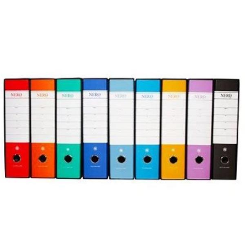 BREFIOCART NERO& REGISTRATORE FORMATO COMMERCIALE 285X350X80 mm COL. BLU CONF 12 Pz.
